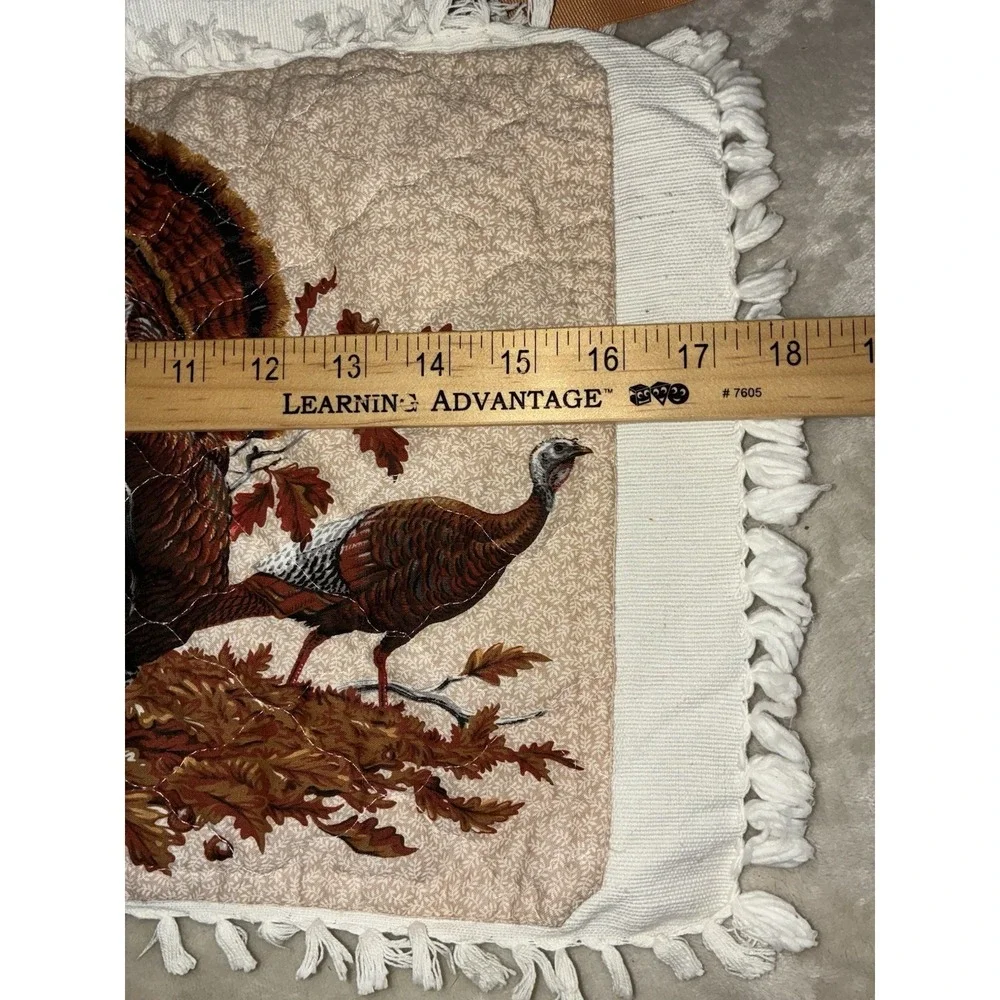 Handmade Apron Turkey Thanksgiving‎ Fall Bib